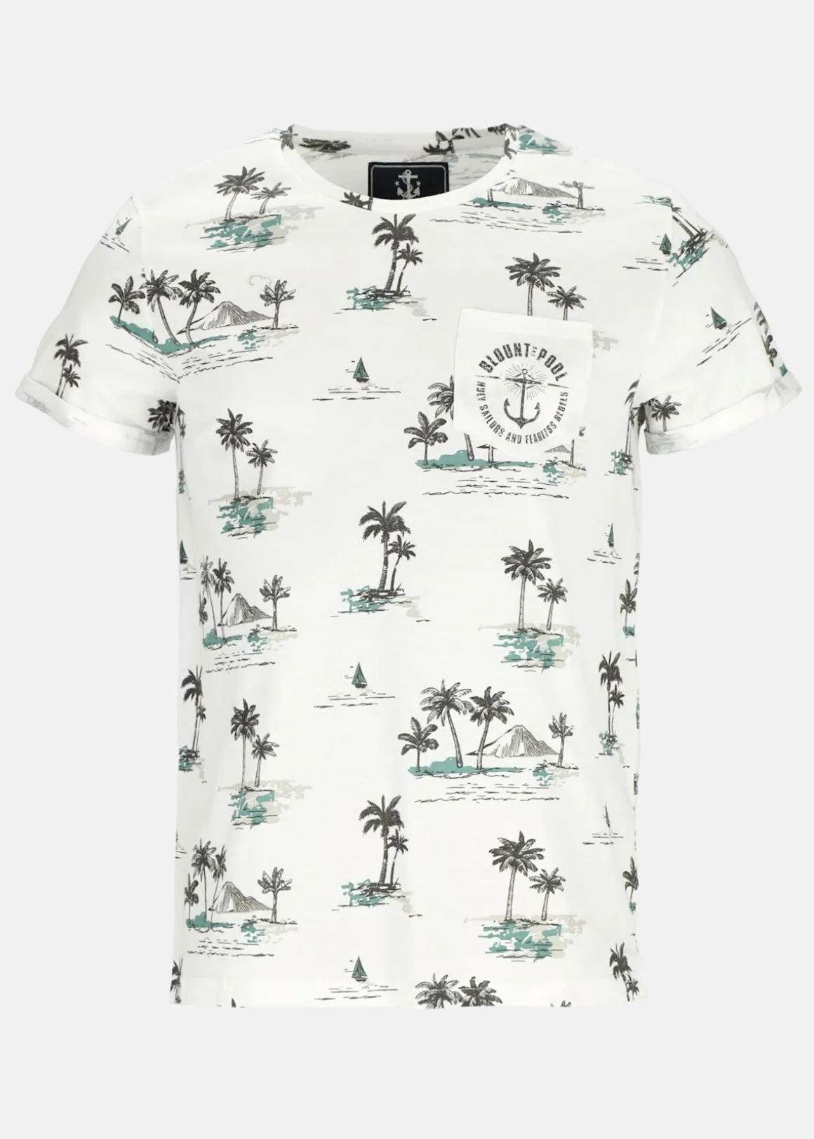 Tropical Pocket Tee