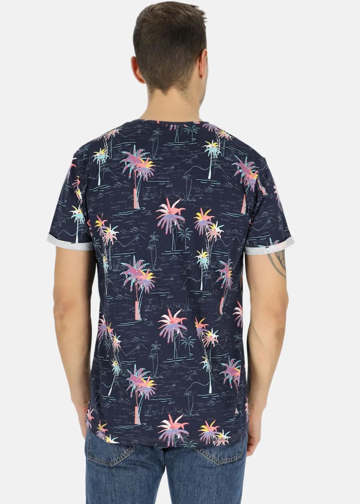 Tropical Pocket Tee