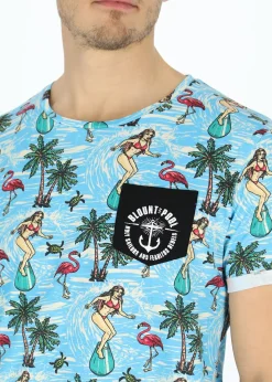 Tropical Pocket Tee