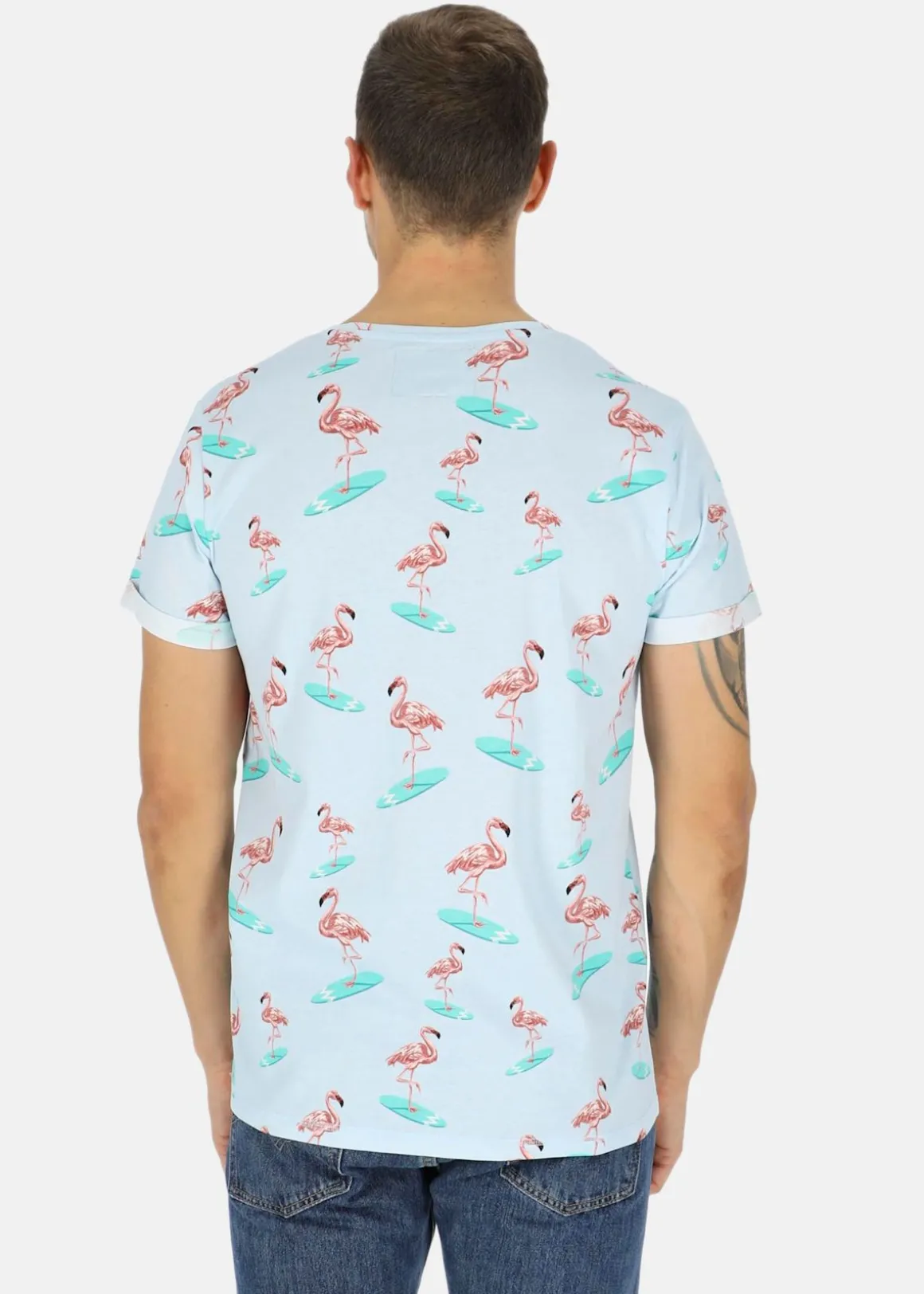Tropical Pocket Tee