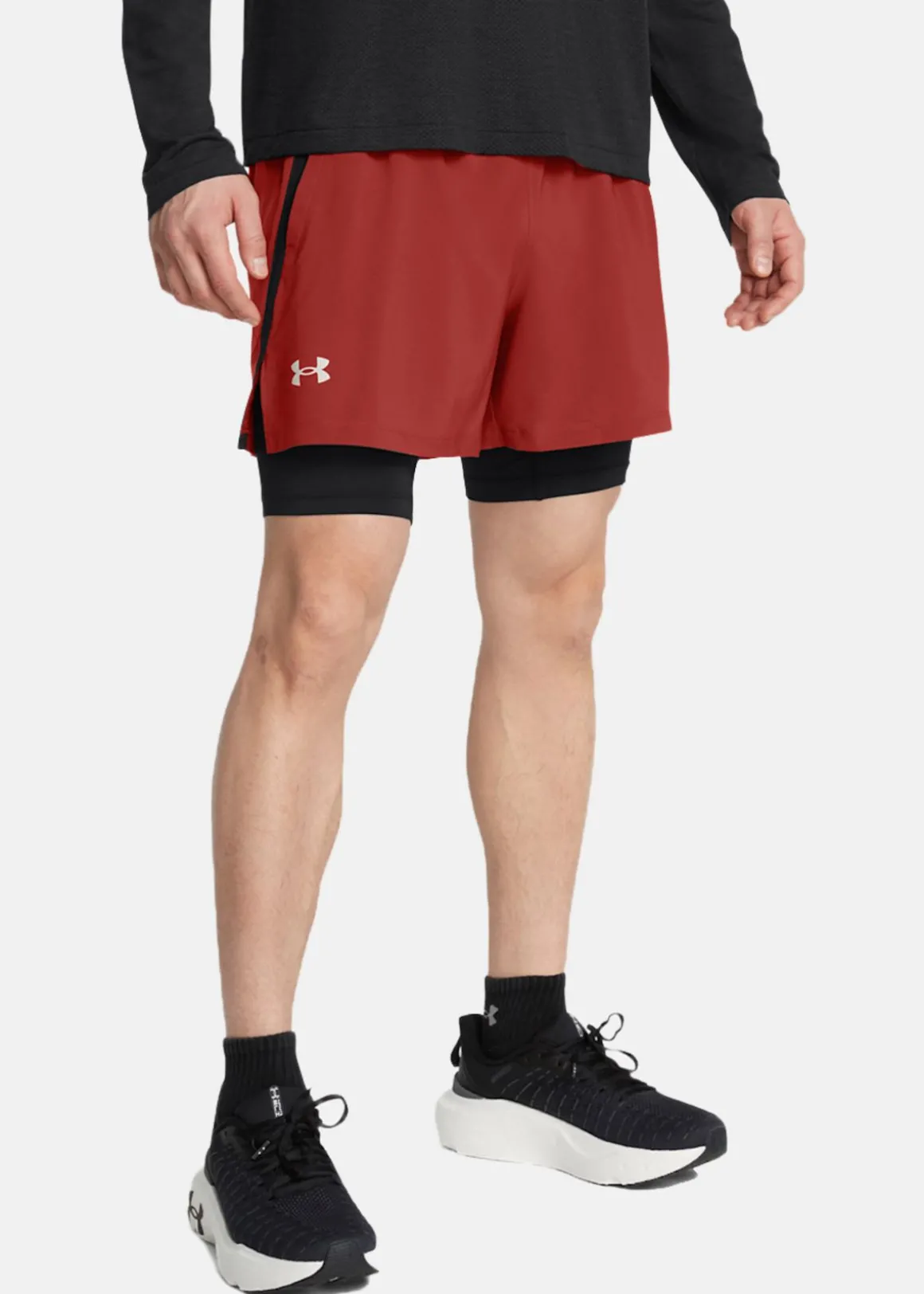 UA LAUNCH 5'' 2-IN-1 SHORTS