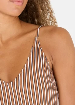 Ulanda W Print Plunge Swimsuit