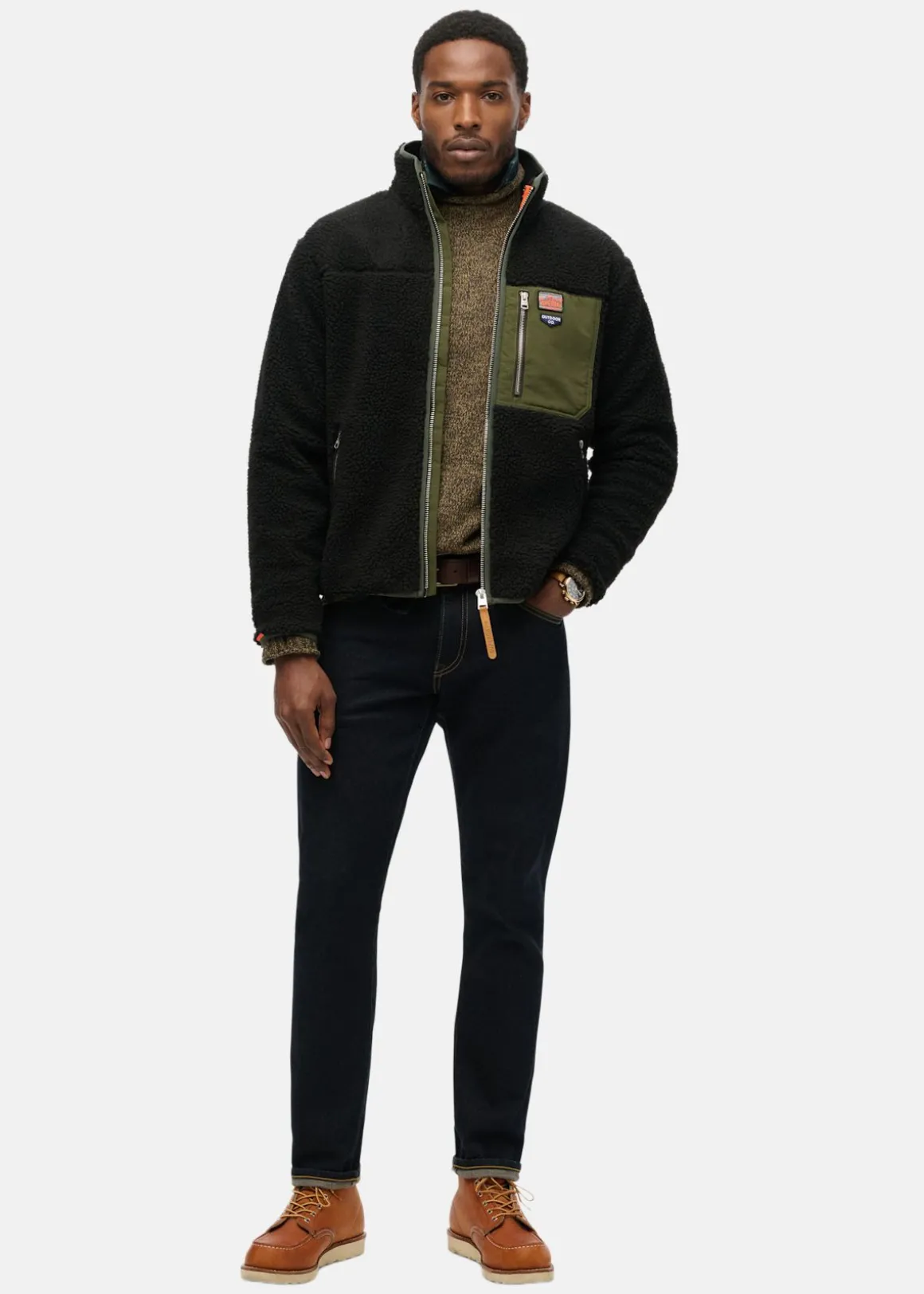 VINTAGE RETRO FULL ZIP FLEECE