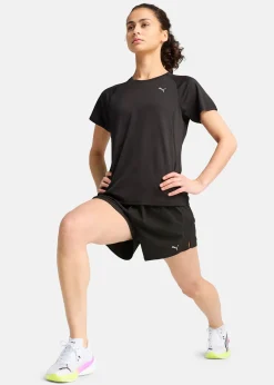 W RUN VELOCITY TEE (POLY)