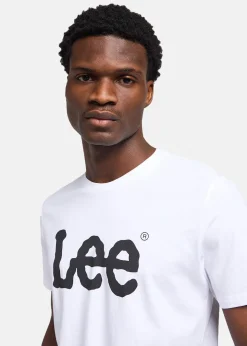 WOBBLY_LOGO_TEE WHITE