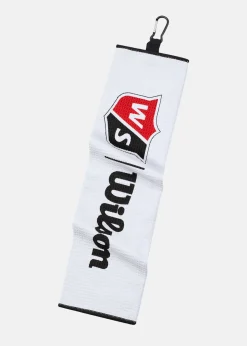 W/S TRI FOLD TOWEL WH