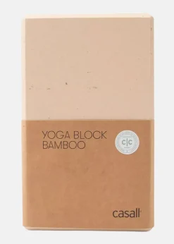 Yoga block bamboo